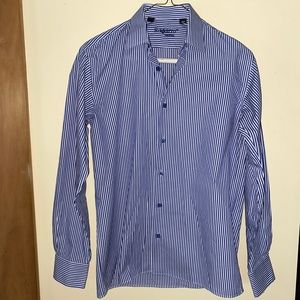 RAGAZZO stripe shirt/straight hem/super condition